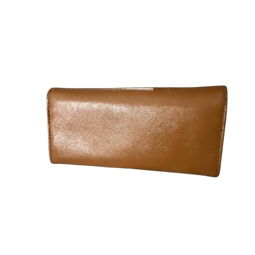 Tory Burch Tan Leather Wallet - Picture 2 of 11